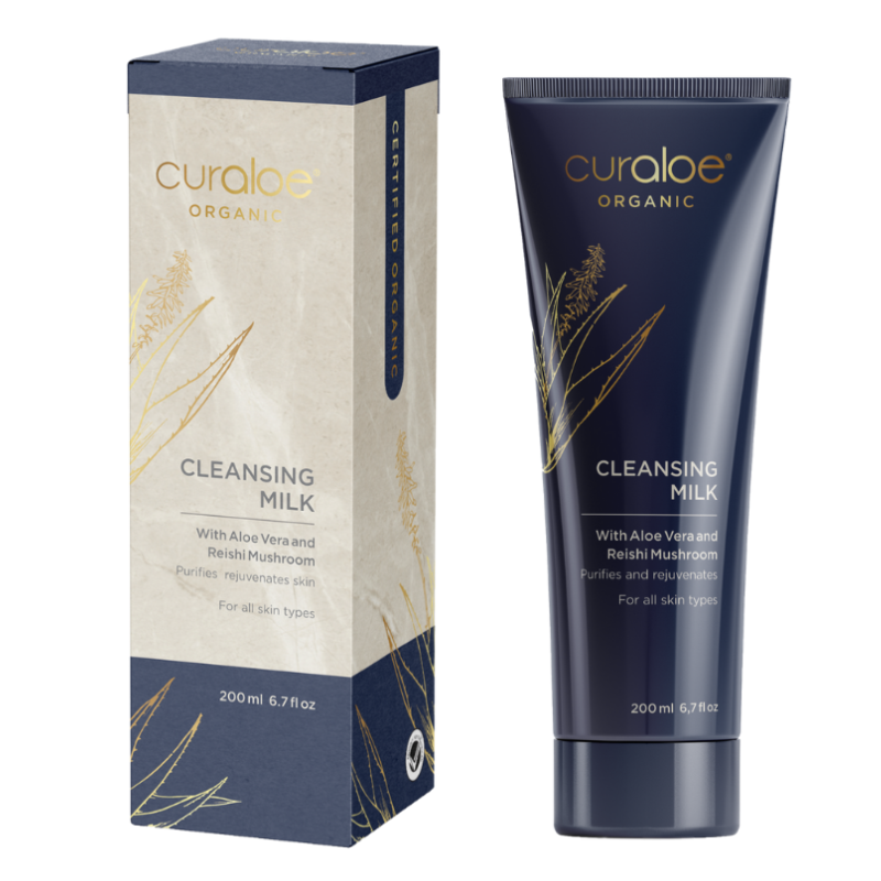 Gentle Aloe Vera Cleansing Milk for Sensitive and Acne-Prone Skin