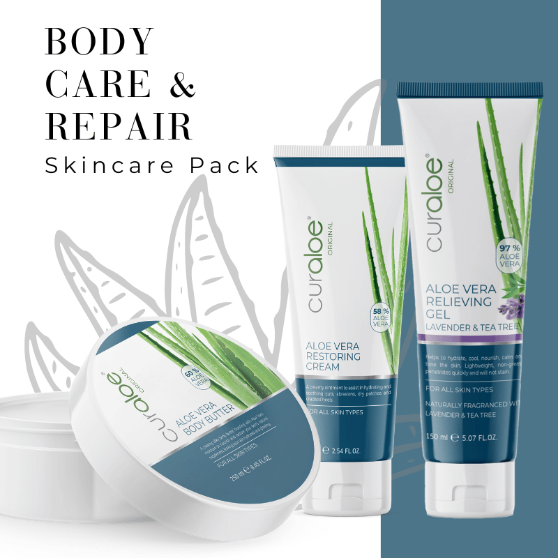 Aloe Vera Skin Repair Pack: Soothe Inflammation & Promote Heal