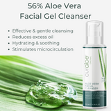 Curaloe Aloe Vera Gel Cleanser 200ml - Soothes Irritation & Inflammation