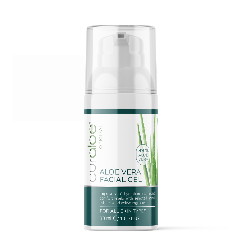 Aloe Vera & Hyaluronic Acid Face Serum - Curaloe SA