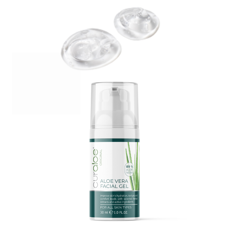 Curaloe Aloe Vera & Hyaluronic Acid Face Serum - Anti-Ageing and Skin Lifting