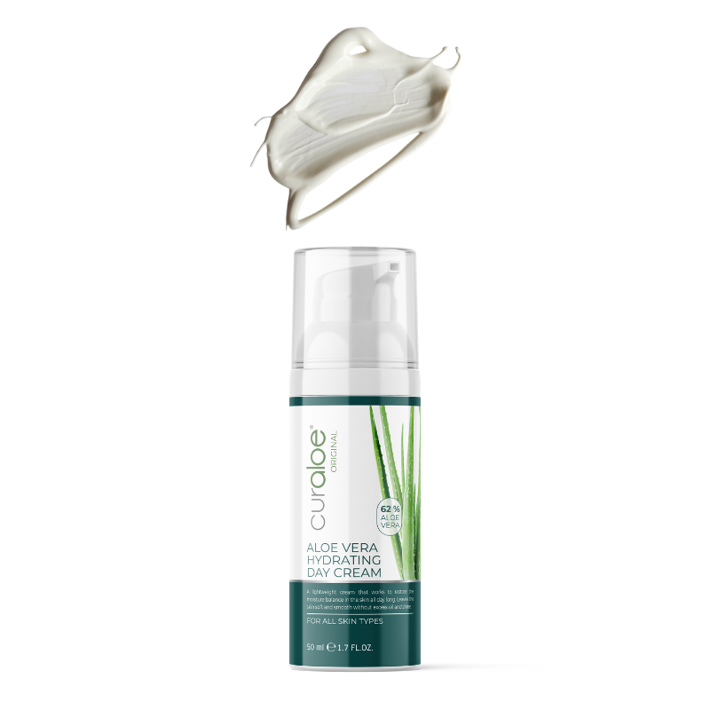 Curaloe Hydrating Aloe Vera Day Cream - No-Greasy Skin Moisturiser