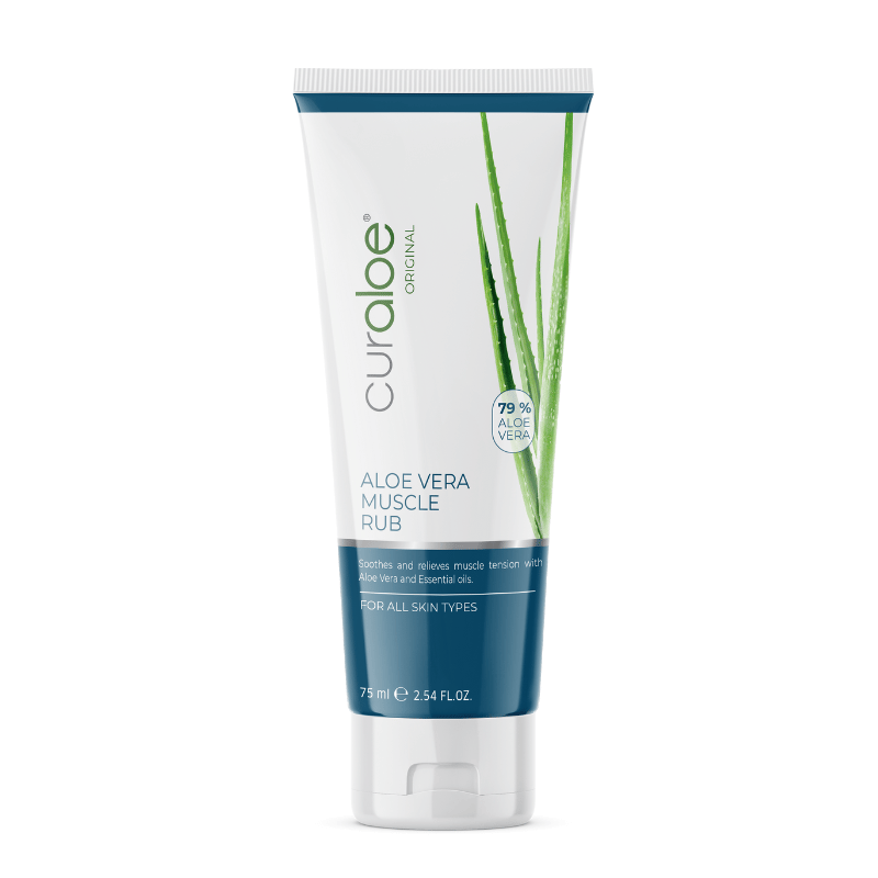 Curaloe Aloe & Arnica Muscle Rub - Instant Relief for Sore Muscles