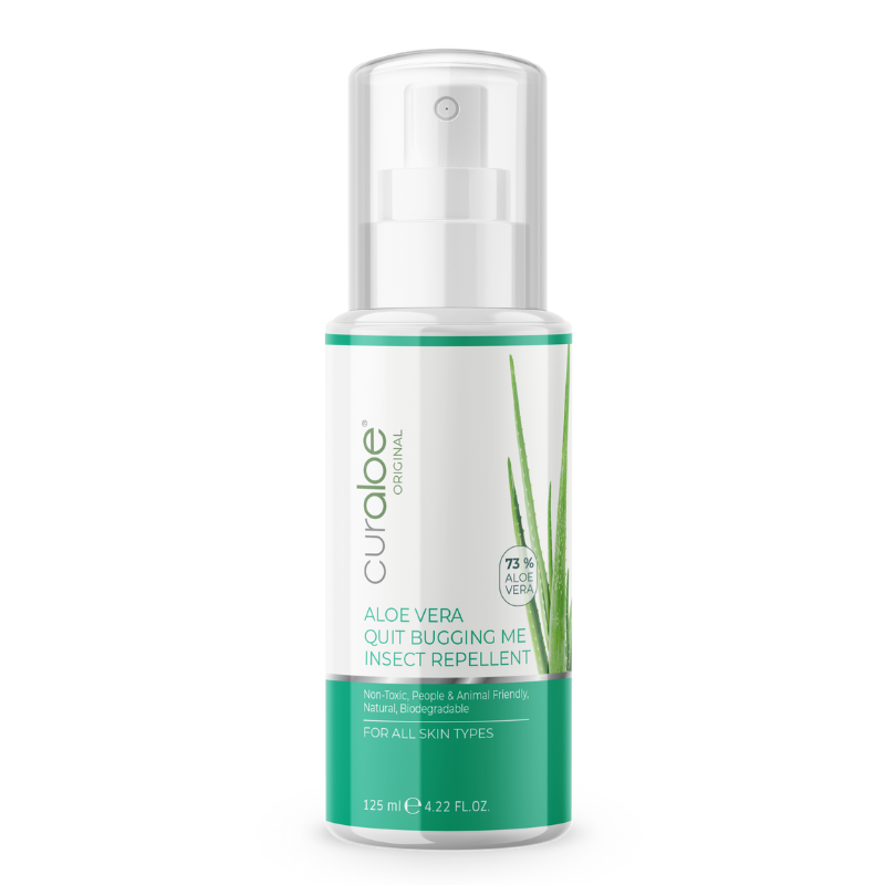 Curaloe Aloe Vera Insect Repellent 125ml - Natural & Skin-Friendly