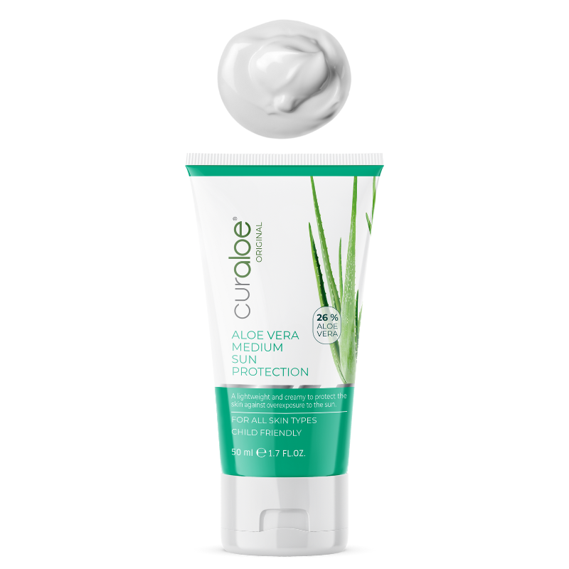 Curaloe SPF 30 Suncream 50ml - Hydrating & Soothing
