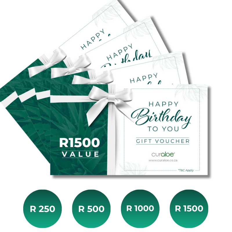 Curaloe Birthday Gift Card - The Perfect Birthday Gift for Skincare Enthusiasts