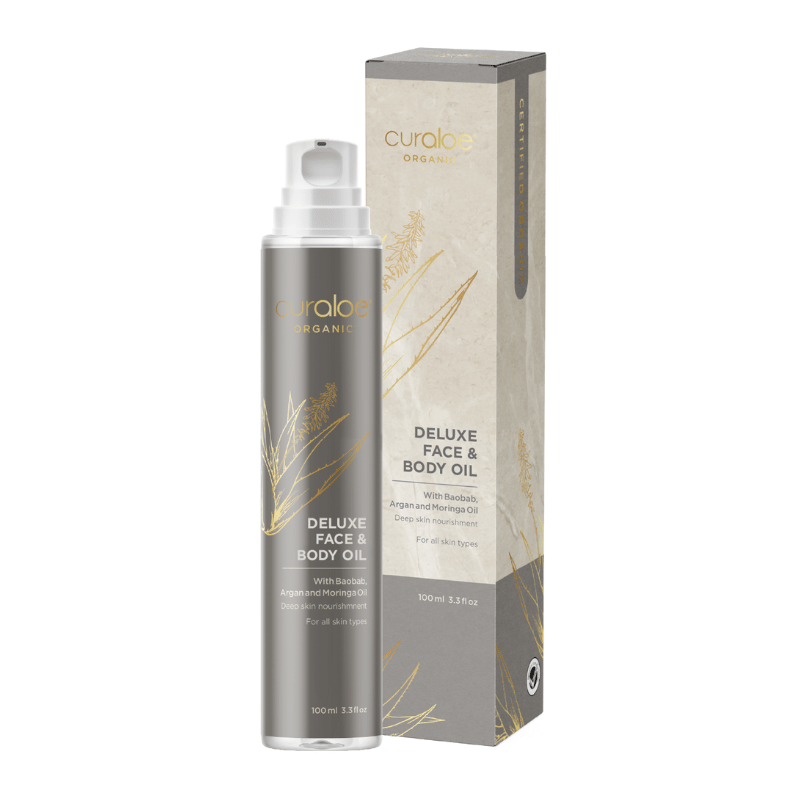 Curaloe Organic Deluxe Body Oil 100ml - The Best Natural Skincare Products