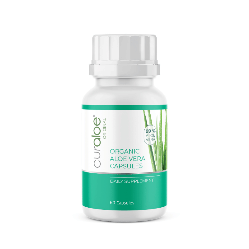 Curaloe Aloe Vera Capsules — Freeze-Dried Inner Leaf SA