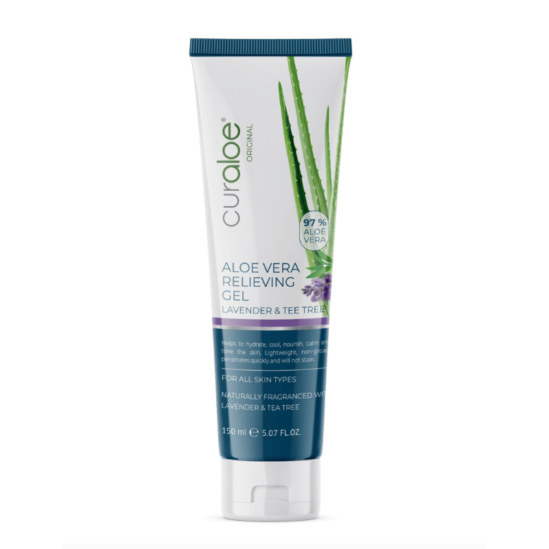 Curaloe Relieving Tea Tree & Aloe Vera Gel - Natural Skin Relief