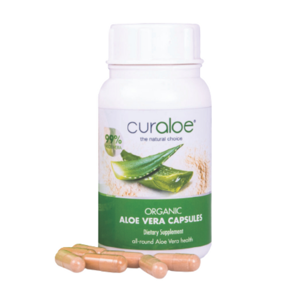 Curaloe 99% Aloe Vera Capsules: Boost Health & Vitality Naturally