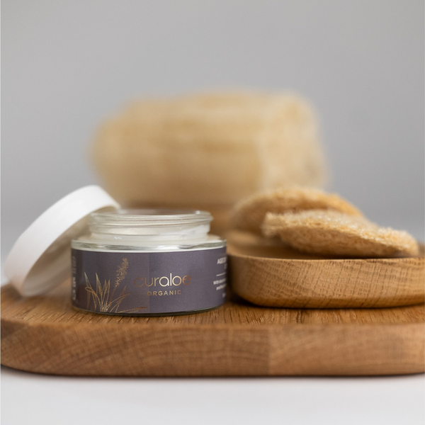 Curaloe Age Defying Cream - 65% Aloe Vera and Reishi Mushroom
