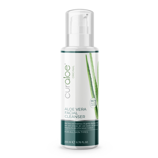 Curaloe Aloe Vera Gel Cleanser 200ml - Gentle, Hydrating & Revitalizing