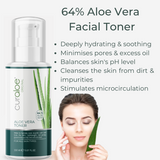 Complete Pure Aloe Vera Acne Care Kit - Remove Dead Skin Cells Gently