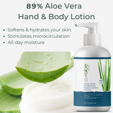 Curaloe Aloe Vera Hand & Body Lotion - For All Day Moisture