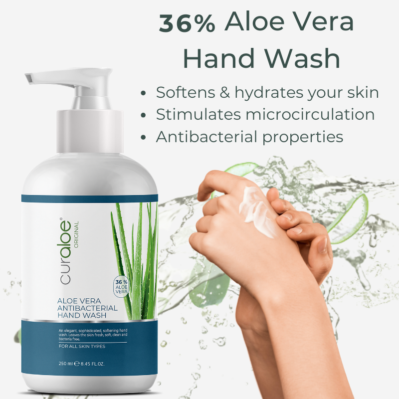 Curaloe Aloe Vera Hand Wash - Stimulates Microcirculation