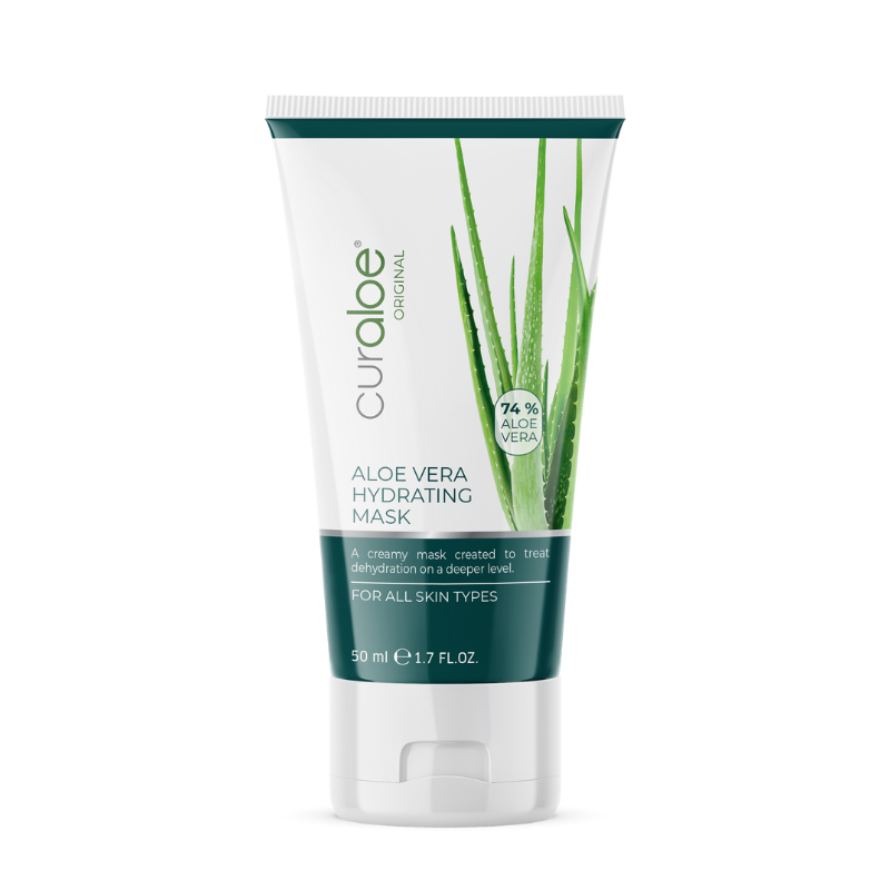 Experience Deep Hydration with Curaloe Hydrating Aloe Vera Mask