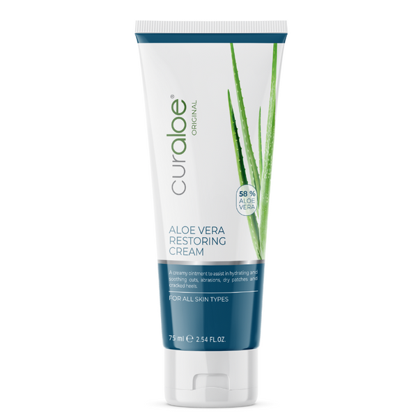 Curaloe Restoring Cream 58% Aloe Vera - Natural Healing & Hydration