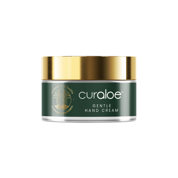 For Softer Hands: Curaloe Aloe Vera Hand Cream