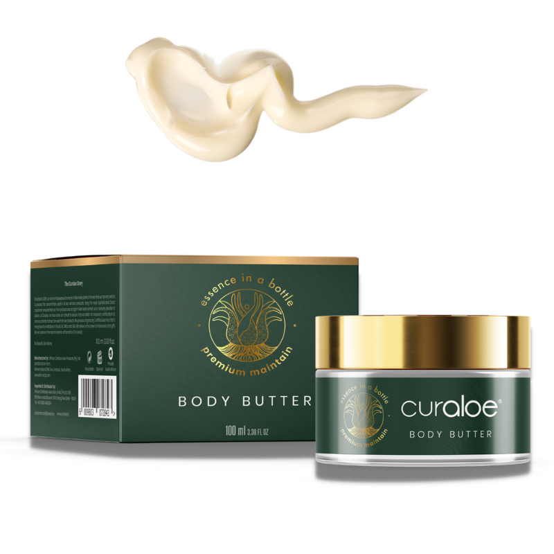 Hydrate with Curaloe Body Butter: 70% Aloe Vera - 100ml